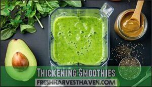 thickening smoothies