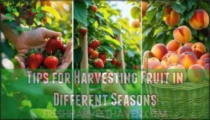 tips for harvesting fruit in different seasons