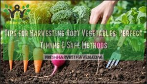 tips for harvesting root vegetables