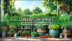 types of containers