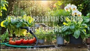types of irrigation systems for gardens