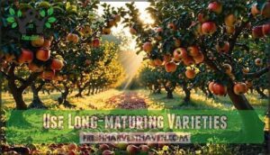 use long-maturing varieties
