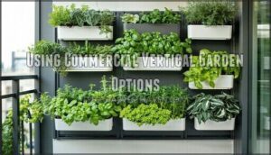 using commercial vertical garden options