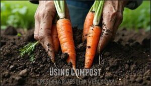using compost