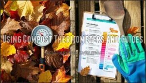 using compost thermometers and guides