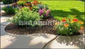 using landscape fabric