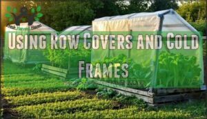 using row covers and cold frames