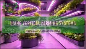 using vertical farming systems
