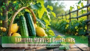 varietal harvest guidelines