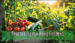 vegetables for home gardens