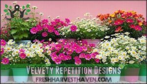 velvety repetition designs