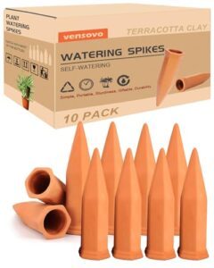 vensovo 10pcs Terracotta Watering Spikes B07Y87YQPF