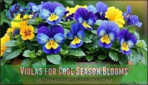 violas for cool season blooms