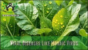 viral diseases like mosaic virus