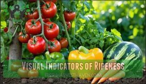 visual indicators of ripeness