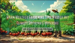 warm weather gardening tips
