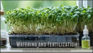 watering and fertilization