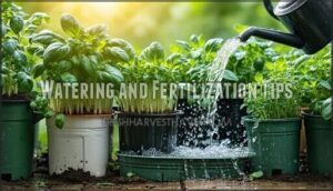 watering and fertilization tips