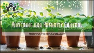watering and humidity control