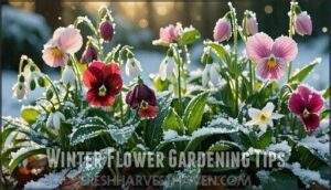 winter flower gardening tips