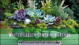 winter garden container trends