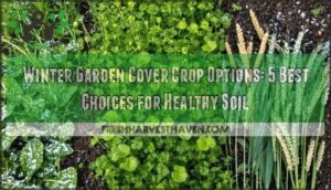 winter garden cover crop options