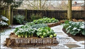 winter gardening benefits