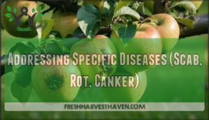 addressing specific diseases (scab, rot, canker) addressing specific diseases (scab, rot, canker)
