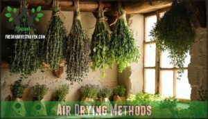 air drying methods