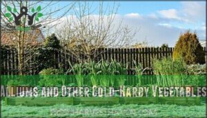 alliums and other cold-hardy vegetables