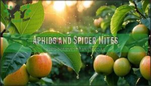 aphids and spider mites