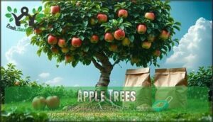 apple trees