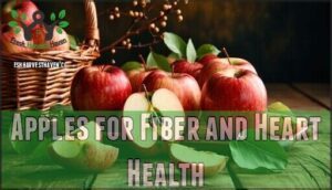 apples for fiber and heart health