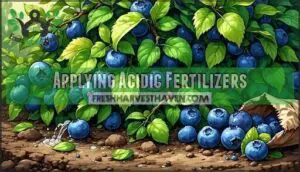 applying acidic fertilizers