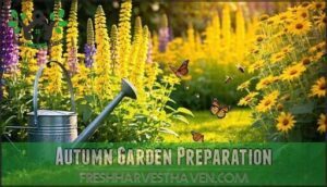 autumn garden preparation