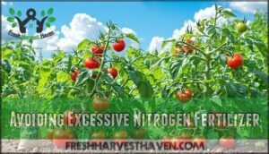 avoiding excessive nitrogen fertilizer