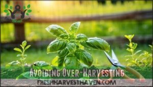 avoiding over-harvesting