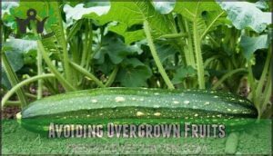 avoiding overgrown fruits