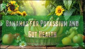 bananas for potassium and gut health