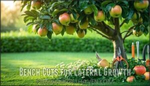 bench cuts for lateral growth