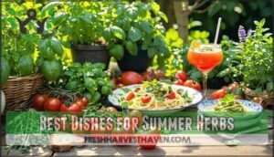 best dishes for summer herbs