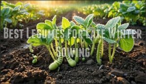 best legumes for late winter sowing