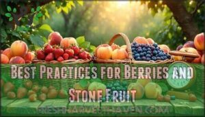 best practices for berries and stone fruit
