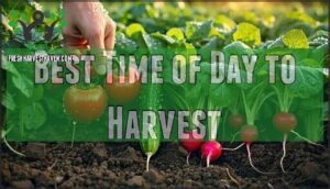 best time of day to harvest