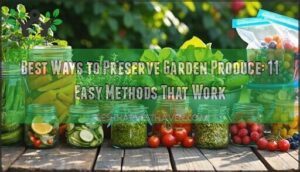 best ways to preserve garden produce