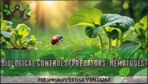 biological controls (predators, nematodes)