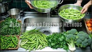 blanching and freezing methods