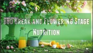bud break and flowering stage nutrition