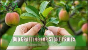 bud grafting for stone fruits