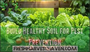 build healthy soil for pest prevention